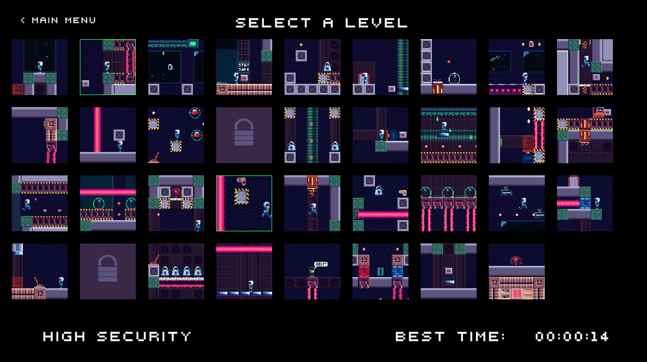 Level Select Screen