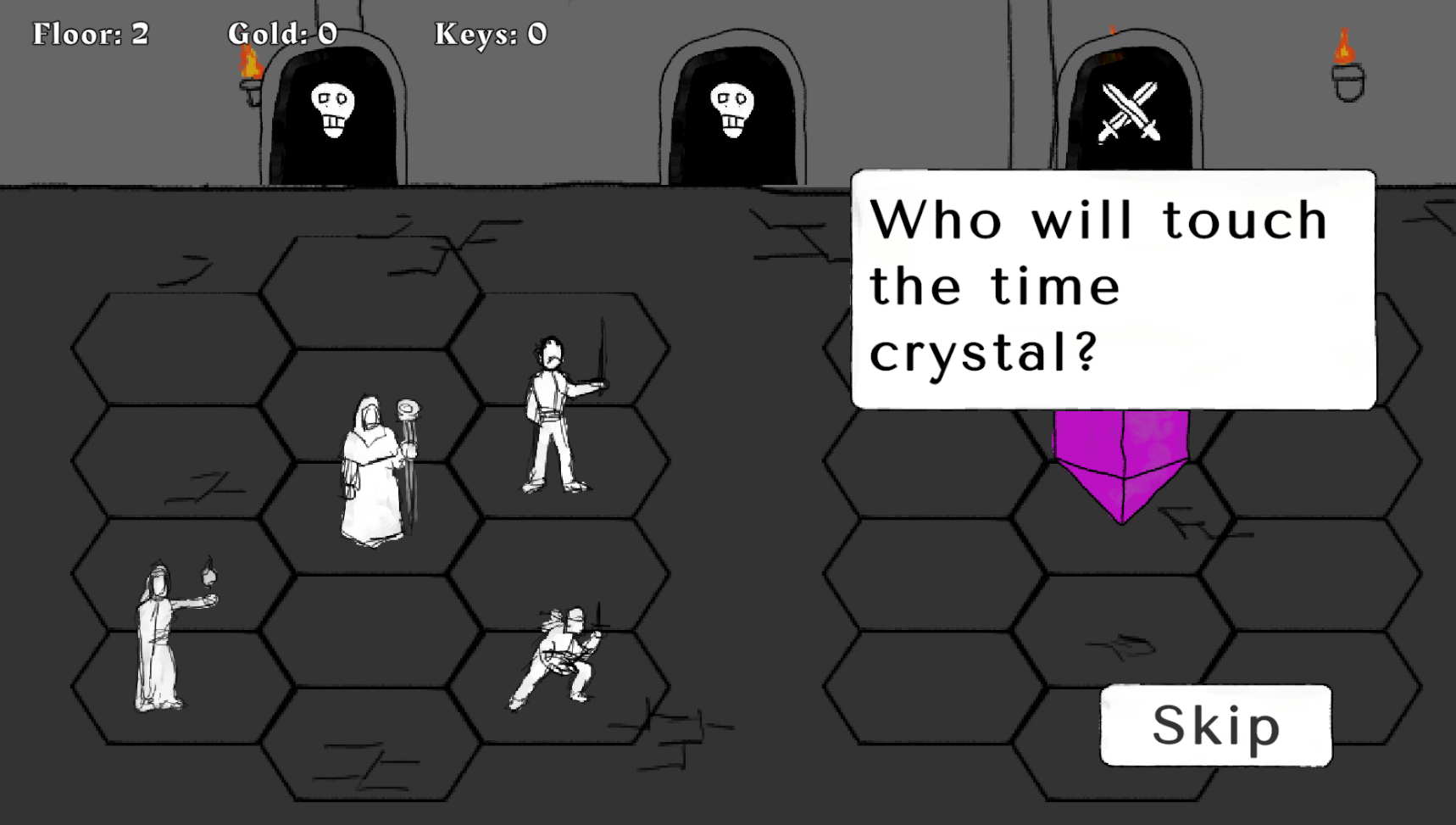 Using the time crystal