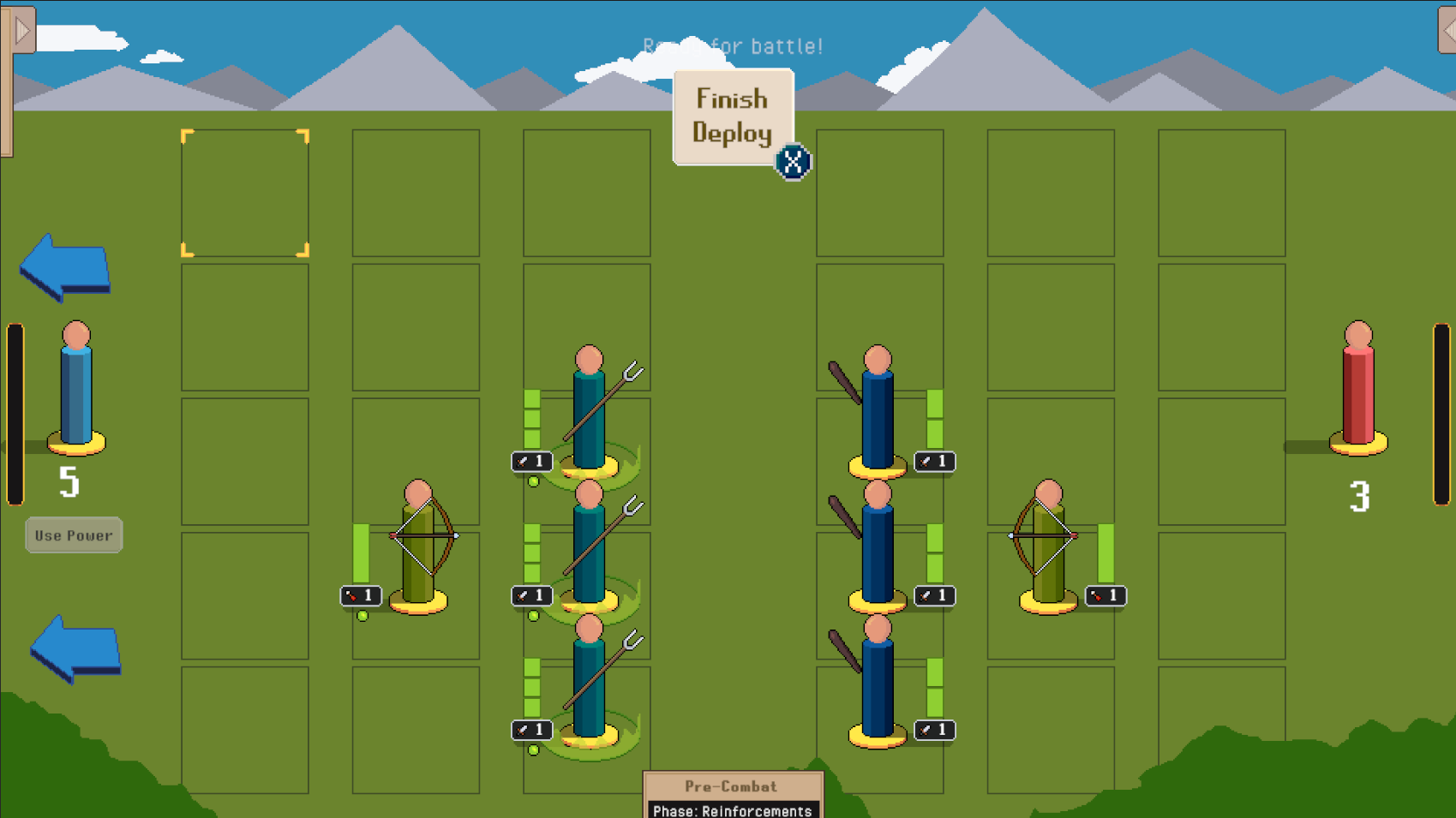 The old style of unit stacking