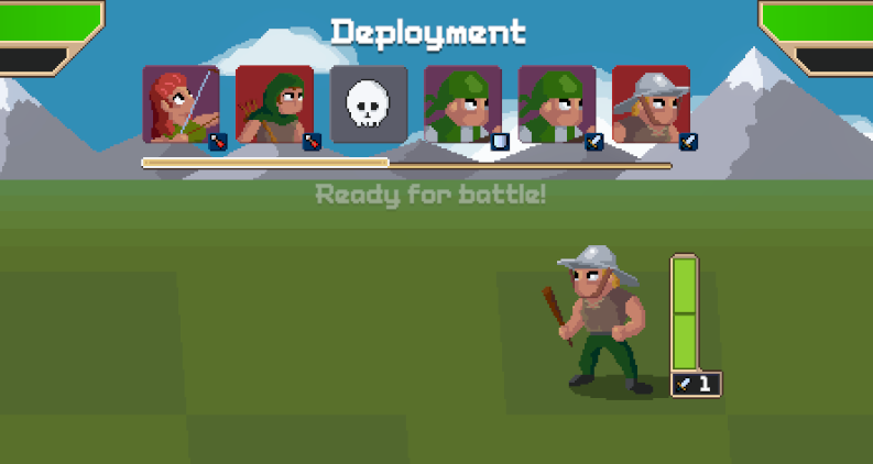 The updated init bar